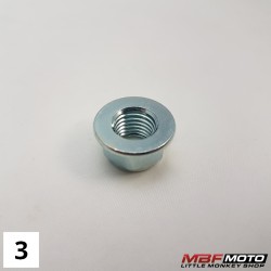 Aluslevy t-kappale mutteri 90503-051-870 Honda Z50J